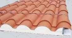Panel Metálico Imitación Teja